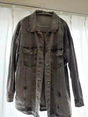 GRL 그레이 데님 자켓