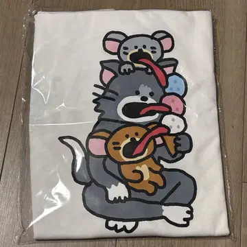 해피 복권 B상 톰과 제리 콜라보 티셔츠 아이스