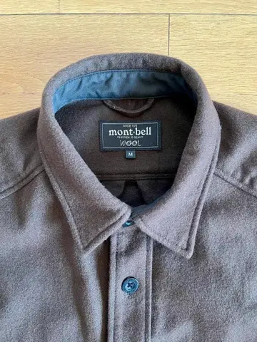 몽벨 울 긴팔 셔츠 M