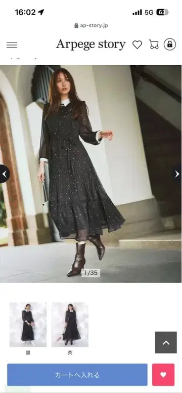 jusglitty 쉬폰 원피스