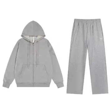 alo 그레이 후디 팬츠 세트 M