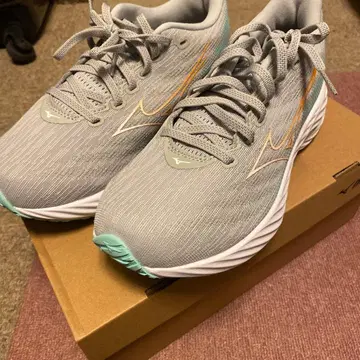 미즈노 웨이브 라이더 26 그레이/민트