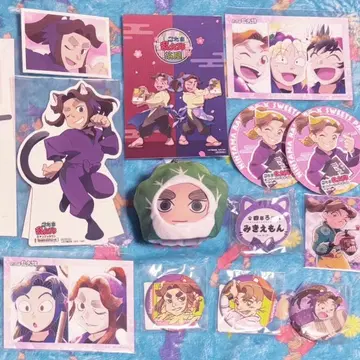 히라타키 야샤마루 타무라 미키에몬 굿즈 세트