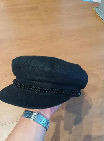 블랙 헌팅 캡 뜨개질 밴딩 포함 카슈켓 KASZKIET 마린