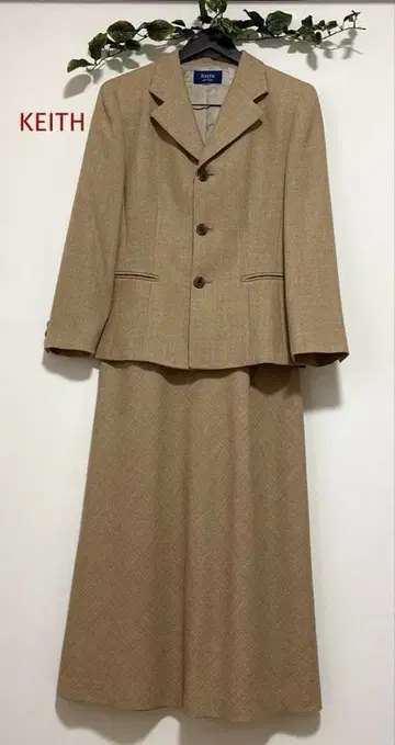새상품급 KEITH 키이스 수트 셋업 린넨 느낌 세레모니 빅사이즈