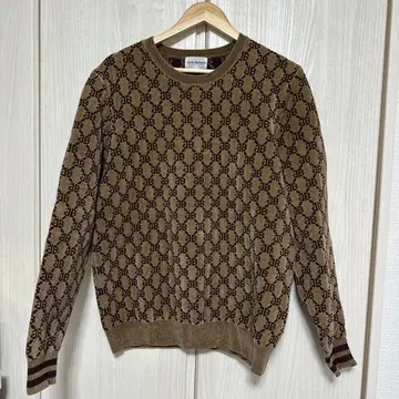 Jack Bunny!! 브라운 로고 스웨터 사이즈 5