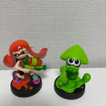 스프라툰 amiibo 피규어 세트