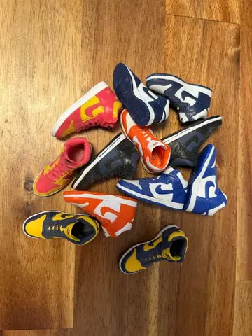 NIKE 미니어처 스니커즈 6켤레 세트