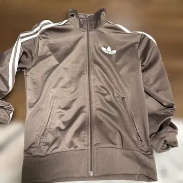 snidel adidas 브라운 집업 자켓