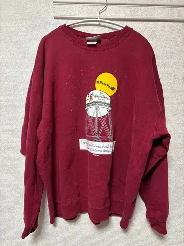 90's Hanes USA제 미키마우스 크리스마스 맨투맨