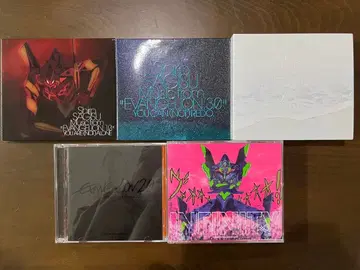 신세기 에반게리온 음악 5장 세트