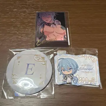 NU:카니발 에드몬드 복권 북형 캔뱃지 캔 거울 브로마이드