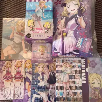 러브 라이브! 선샤인 오하라 마리 피규어 쿠션 클리어 파일