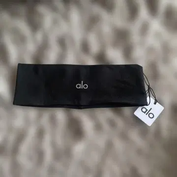 alo 블랙 헤어밴드 새상품