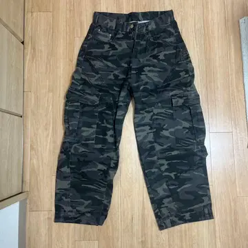 카모플라쥬 카고 팬츠 4 포켓