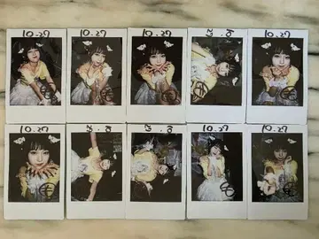 모치즈키 모모 유아루 생일 의상 폴라로이드 10장 세트