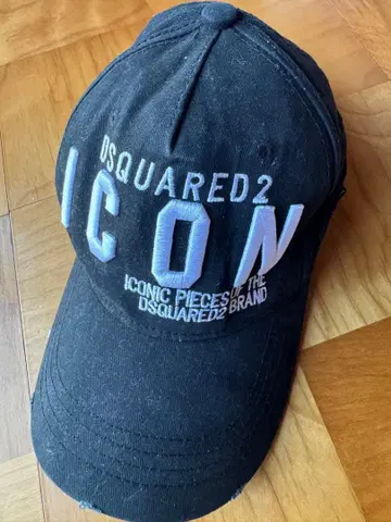 DSQUARED2 ICON 캡 블랙 이탈리아제