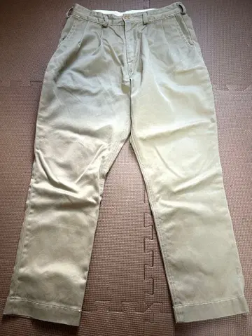 orslow 치노 팬츠 테이퍼드 빌리진