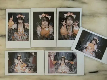 모치즈키 모모 허벅지 생일 의상 폴라로이드 6장 세트