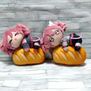 카사네테토 프랑스빵 봉제 인형 2종 세트 2