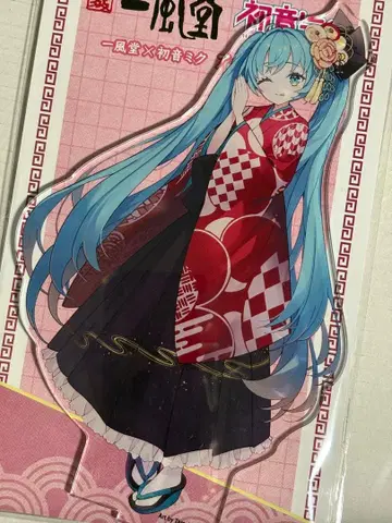 잇푸도 하츠네 미쿠 콜라보 아크릴 스탠드