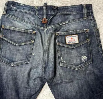 DSQUAREED2 데미지 가공 데님 팬츠