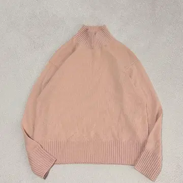 23구 [세탁 가능] 울 캐시미어 블렌드 니트 스웨터 하이넥 M