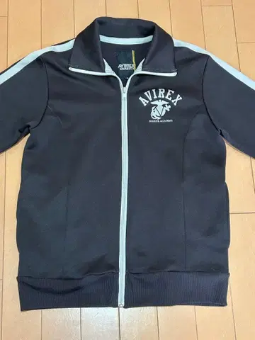 AVIREX VARSITY 트랙 자켓 블랙 M 사이즈