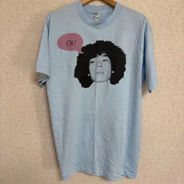 하 시리 코미즈 스카이블루 OKT 셔츠 M