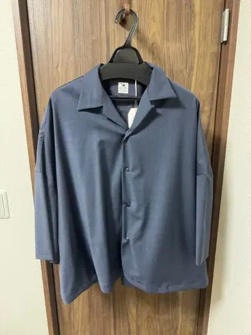 사스콰치패브릭스 네이비 셔츠 자켓 상하의 세트