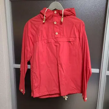 CLAOPANTIC 빨간색 아노락 후드티 M 사이즈