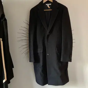 relume 다크 네이비 체스터 코트 M 사이즈