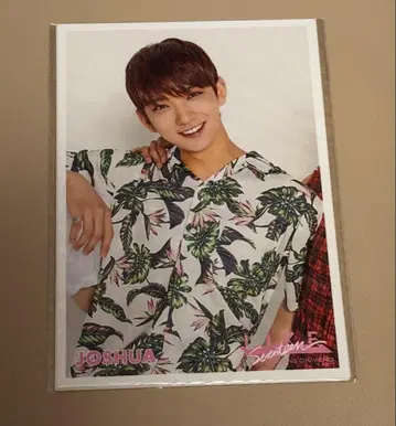 SEVENTEEN 조슈아 포토 카드
