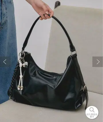 CIAOPANIC TYPY 참 포함 원 핸들 벨트 디자인 백