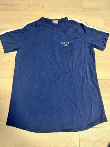 LYFT 네이비 T셔츠 스트라이프 포함