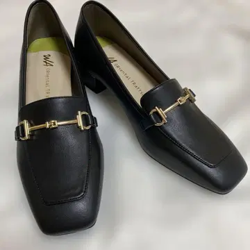 컨디션 최상 WA 오리엔탈 트래픽 스퀘어토 비트 로퍼 23cm 블랙