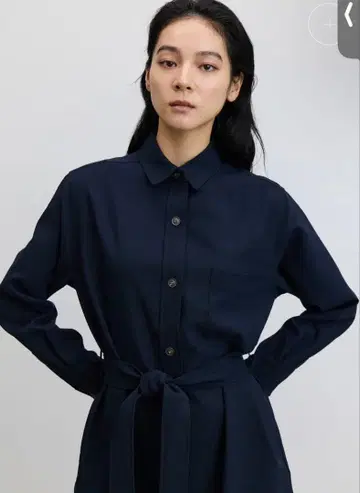 [ 거의 새상품 ] 소주 소프트 옥스 셔츠 원피스