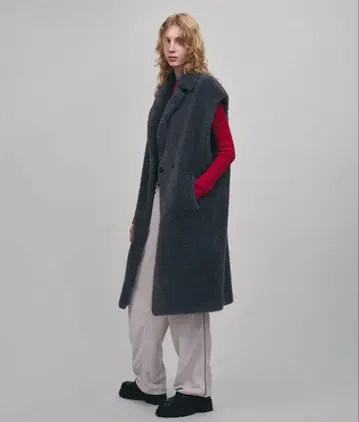 새상품 AKTE 액테 보아 베스트 차콜 그레이