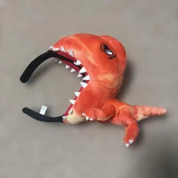 공룡 머리띠 오렌지 컬러 솔저스 오브 더 사운드