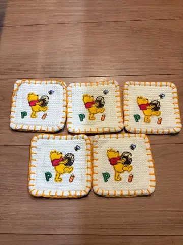 곰돌이 푸 코스터 5개 세트