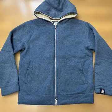 gianiph 다크 블루 후드 부착 후드티 L 사이즈