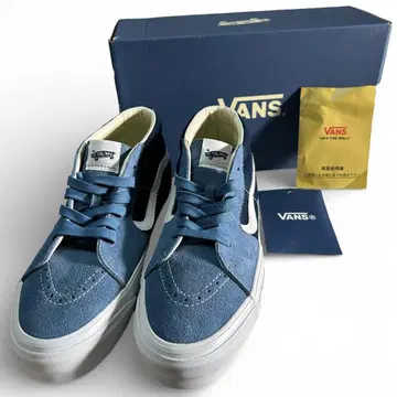 [ 미사용 ] VANS 스케이트 미드 sk8 mid 28.5cm 네이비