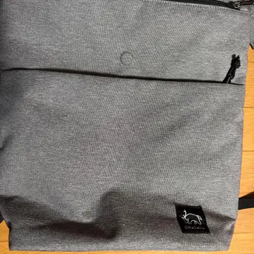 그레이 롤탑 백팩