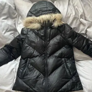 블랙 다운 자켓 다크코어 y2k