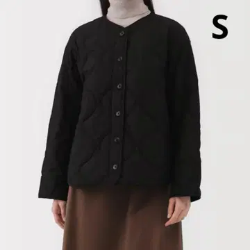 무인양품 후와리 솜 퀼팅 자켓