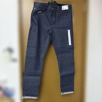 유니클로 스트레치 셀비지 슬림핏 청바지 새상품 34