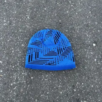 Nike 기하학 패턴 니트 모자 리버서블 90~00s