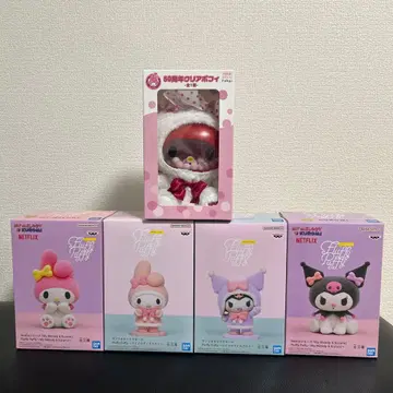 마이멜로디 쿠로미 피규어 5점 묶음 판매