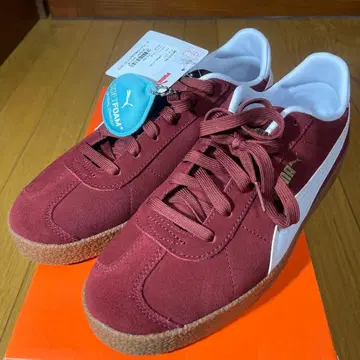 푸마 스니커즈 와인 레드 PUMA 푸마 클럽 27cm