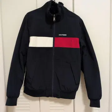 TOMMYHILFIGER 네이비 점퍼